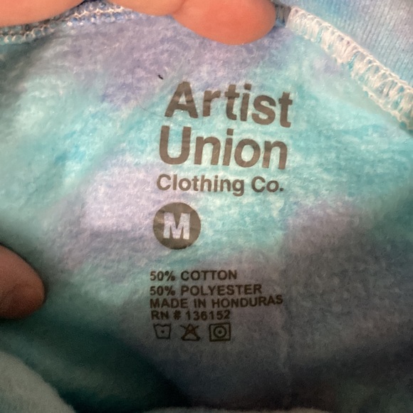 Tie-dye Hooded Sweatshirt - Picture 4 of 4